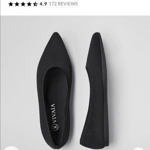 Black Flats by Vivaia